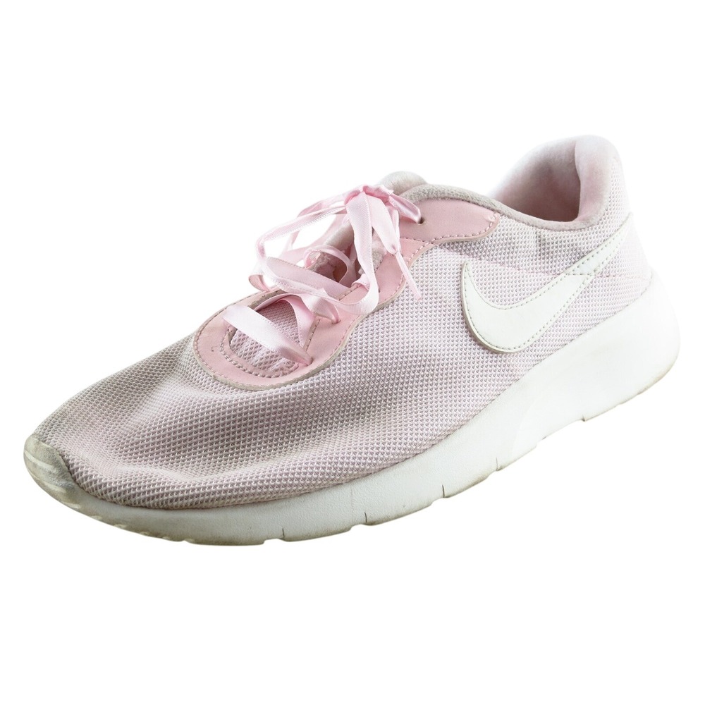 Nike Girls Athletic Shoes Size 7 Pink Fabric Lightweight Running Sneakers